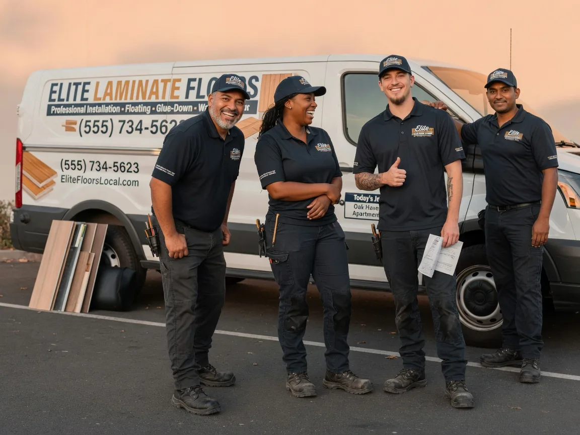 Laminate flooring installation company in Alvada, OH